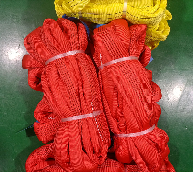 5 ton lifting straps, 5 ton webbing sling, 5 tonne round sling 