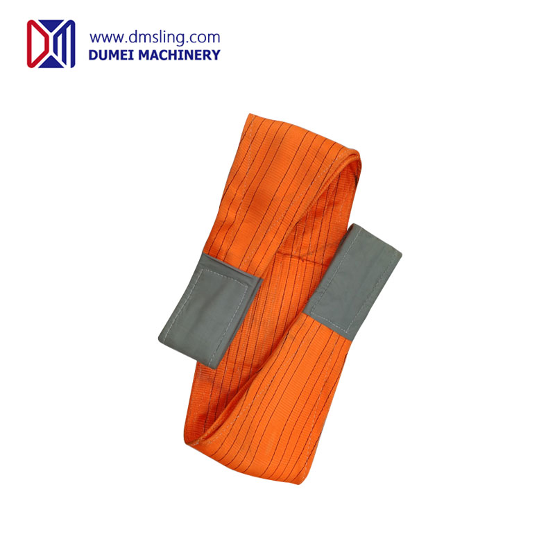 10 Ton Flat Webbing Sling with Eyes