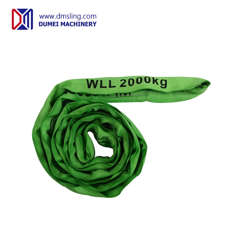 2000KG Polyester Tubular Lifting Sling