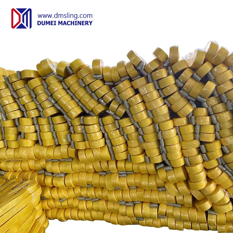 6-ton webbing sling, 6000kgs flat sling, 6-ton flat webbing sling with loops