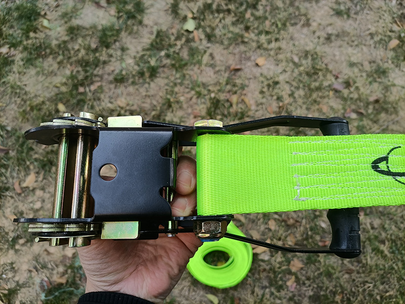 slackline, ratchet, flat webbing