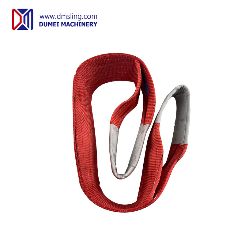 Low Price 5T Red Webbing Sling Belt  