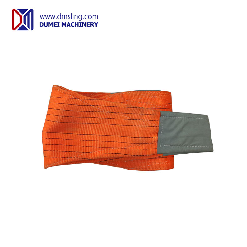 10 Ton Flat Webbing Sling with Eyes